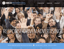 Tablet Screenshot of micopromotions.com